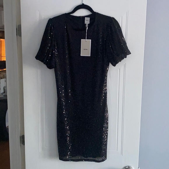 ICHI Sequin Dress NWT - Picture 1 of 7